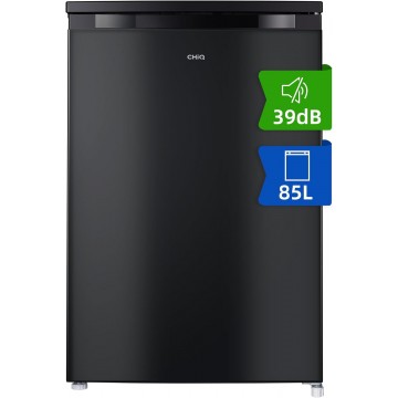 CHIQ 85L Upright Freezer, Single Door Mini Freezer, Reversible Door, Adjustable Thermostat