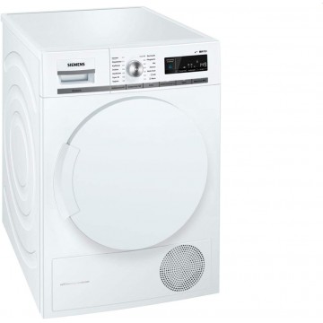 Secadora con bomba de calor Siemens WT44W5W0/A+++/8 kg/pantalla grande con inicio retardado/autolimpieza