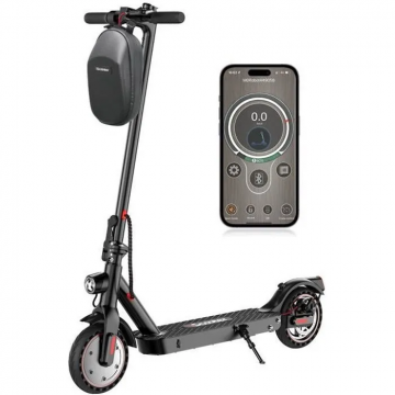 Trottinette électrique avec sac i9pro-iScooter-Pneus 8,5''-350W-7.5Ah-Autonomie 30km-pliable