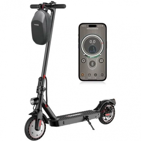 Trottinette électrique avec sac i9pro-iScooter-Pneus 8,5''-350W-7.5Ah-Autonomie 30km-pliable