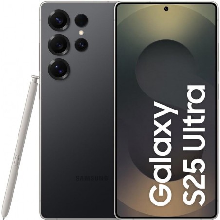 Samsung Galaxy S25 Ultra, Android 5G avec Galaxy AI, 512 Go, Titanium Black, Version EU