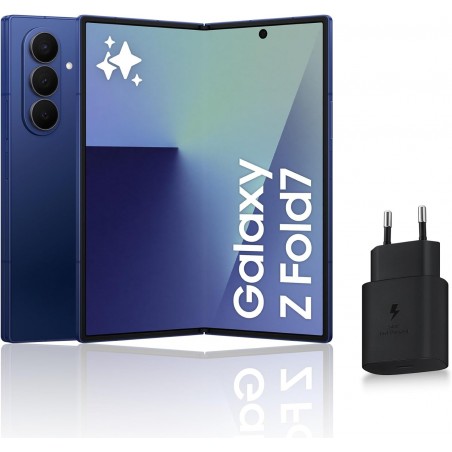 Samsung Galaxy Z Fold7, Smartphone Android 5G com Galaxy AI, 256GB, Azul Meia-Noite