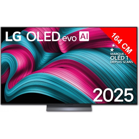 LG - 4K OLED TV 164 cm OLED65C54 evo OLED C5 2025