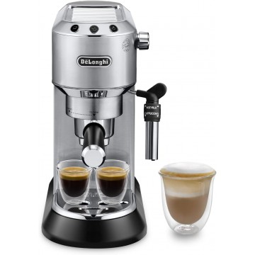 De'Longhi Dedica Style EC685.M, máquina de café expreso con boquilla profesional para espumar leche