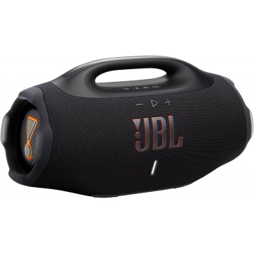 JBL Boombox 4, Caixa de Som Bluetooth Portátil, Som JBL Pro, Reforço de Som com Inteligência Artificial, Preta