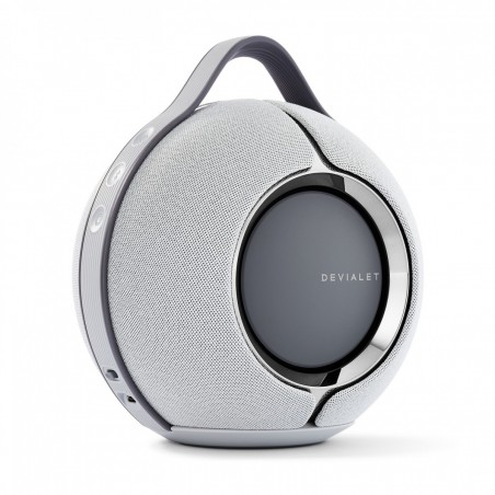 Devialet Mania portable wireless speaker, light grey