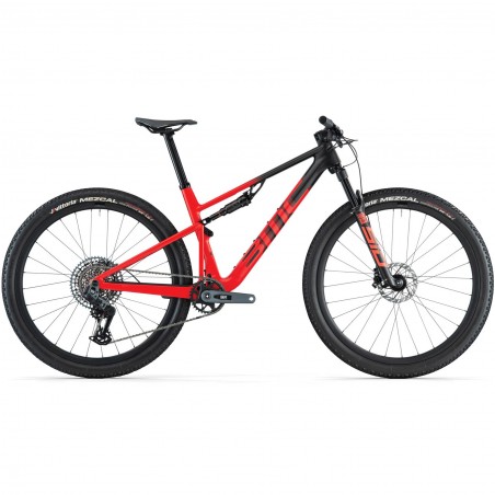 BMC MTB Carbon 29" - FOURSTROKE 01 TWO - 2024 - preto carbono / vermelho