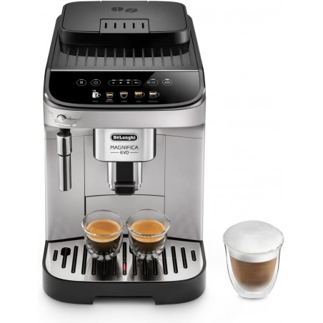 De'Longhi Magnifica Evo Bean Coffee Machine ECAM292.33.SB, Espresso and Cappucino Machine, Silver